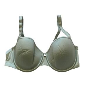 Birdsong Lily T-Shirt Bra Sage Green Underwire Lightly Lined A10128 34D